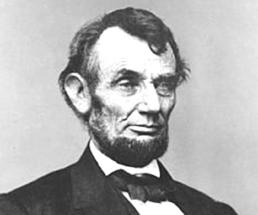 What color were Abraham Lincoln's eyes?