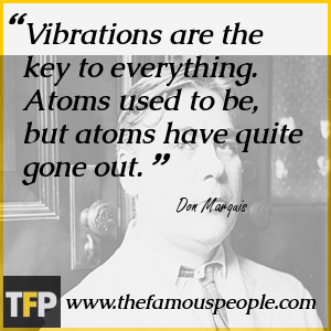Vibrations are the key to everything. Atoms used to be, but atoms have quite gone out. Vibrations are the key to everything. Atoms used to be, but atoms have quite gone out.