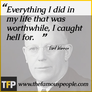 Earl Warren Biography - Childhood, Life Achievements & Timeline