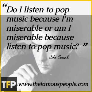 Do I listen to pop music because I Do I listen to pop music because I