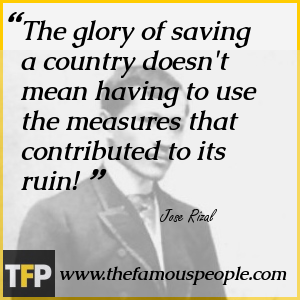 The glory of saving a country doesn The glory of saving a country doesn