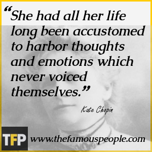 A biography and life work of katherine oflaherty chopin an american novelist
