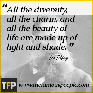 All the diversity, all the charm, and all the beauty of life are made up of light and shade. All the diversity, all the charm, and all the beauty of life are made up of light and shade.