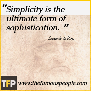 Simplicity is the ultimate form of sophistication. Simplicity is the ultimate form of sophistication.