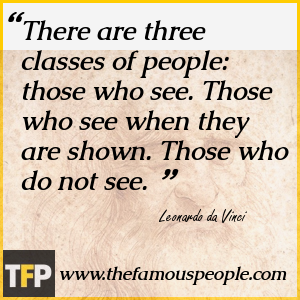 There are three classes of people: those who see. Those who see when they are shown. Those who do not see. There are three classes of people: those who see. Those who see when they are shown. Those who do not see.