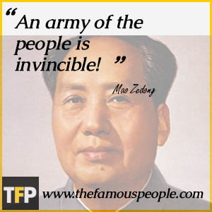 An army of the people is invincible! An army of the people is invincible!