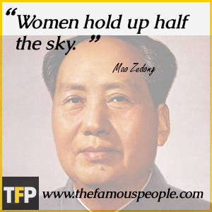 Women hold up half the sky. Women hold up half the sky.