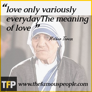 love only variously everydayThe meaning of love love only variously everydayThe meaning of love