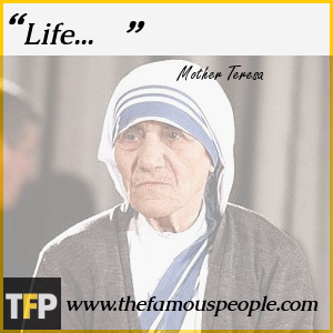 Life... Life...