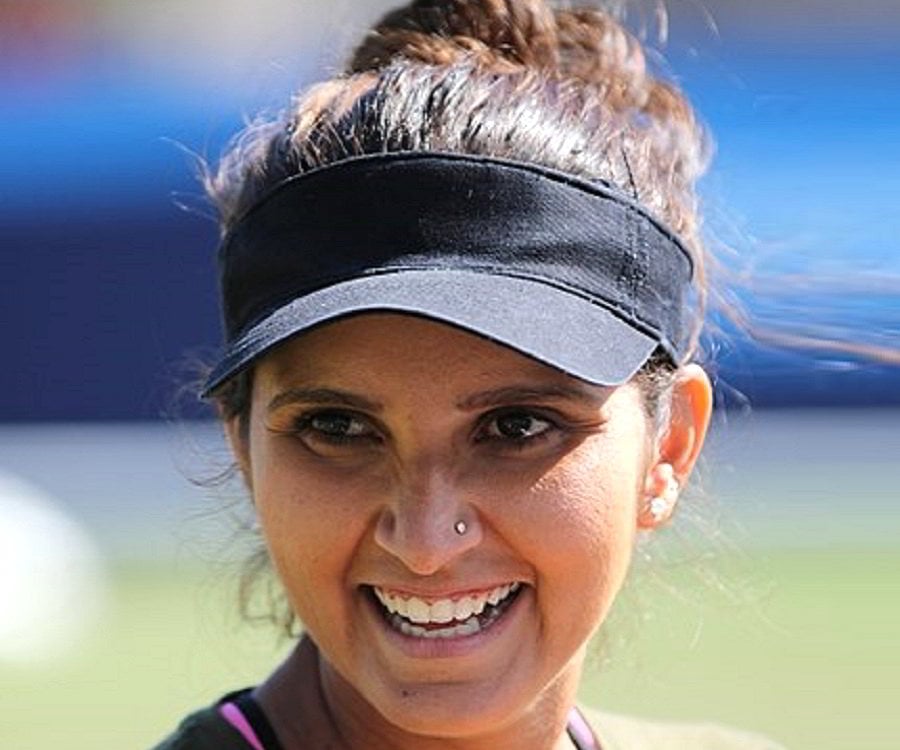 Il 37-anni 168 cm alto Sania Mirza nel 2024