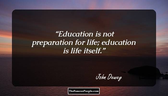 john dewey essays education Free essay: he believed that there was a lack of conscious states in schools he asserts that children are, “thrown into a passive, receptive, or absorbing. john dewey essays education Free essay: he believed that there was a lack of conscious states in schools he asserts that children are, “thrown into a passive, receptive, or absorbing.