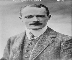 Gustav Krupp von Bohlen und Halbach Gustav Krupp von Bohlen und Halbach
