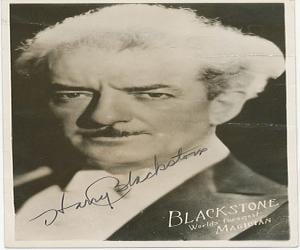 Harry Blackstone, Sr. Harry Blackstone, Sr.