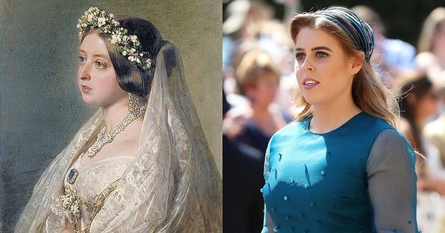 Queen Victoria and Great-Great-Great-Great Granddaughter Princess Beatrice