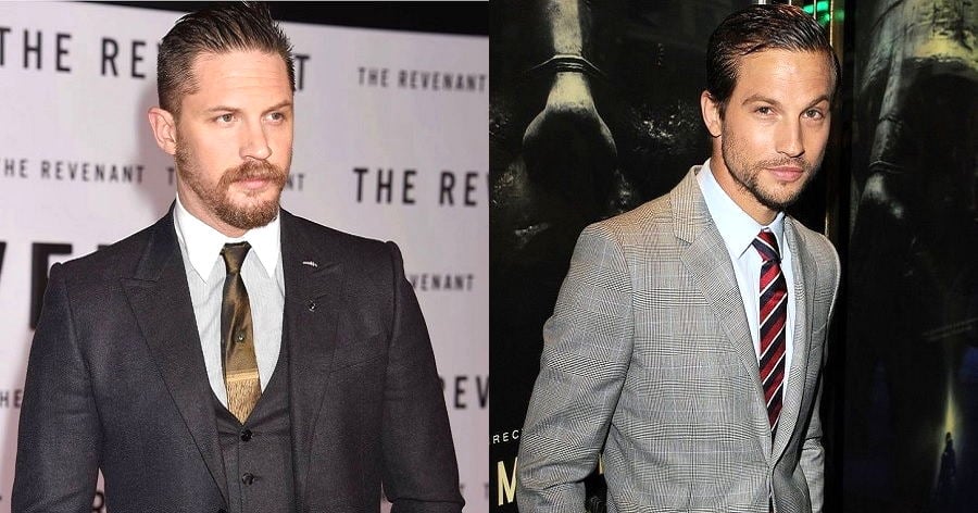 Tom Hardy and Logan Marshall-Green