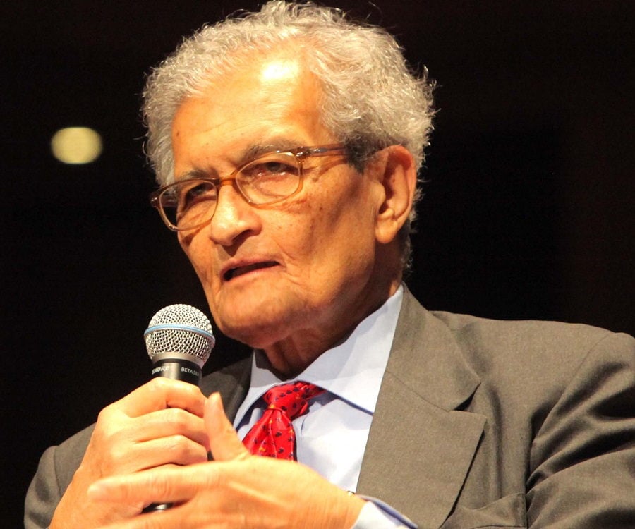 write a biography on amartya sen