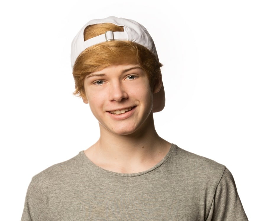 blake gray blond hair