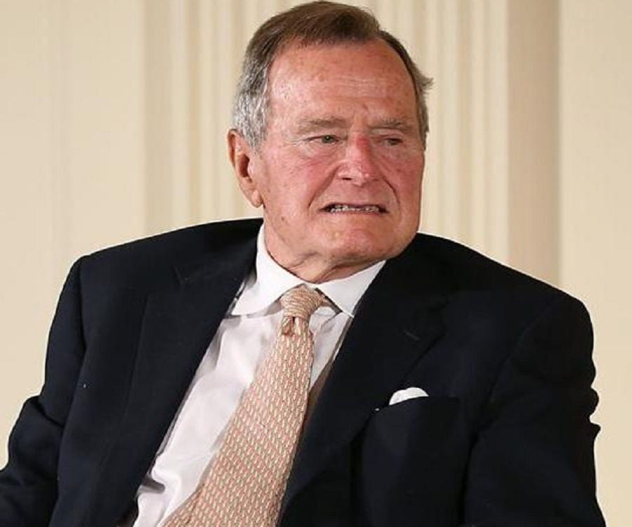 biography george h w bush