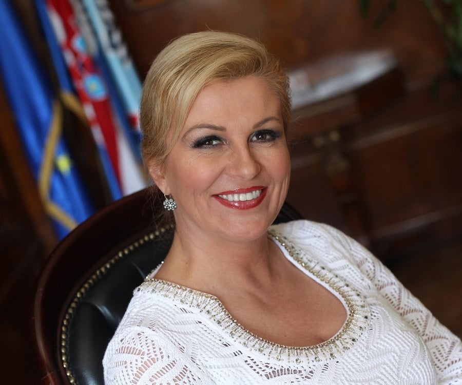 President Kolinda Grabar-Kitarović. 