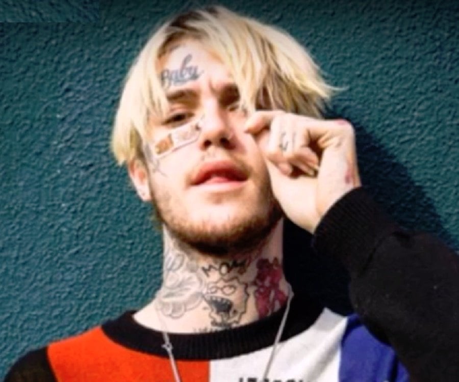 Lil Peep's iconic blue hair - wide 10