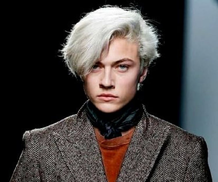 1. Lucky Blue Smith's Signature Platinum Hair Color - wide 3