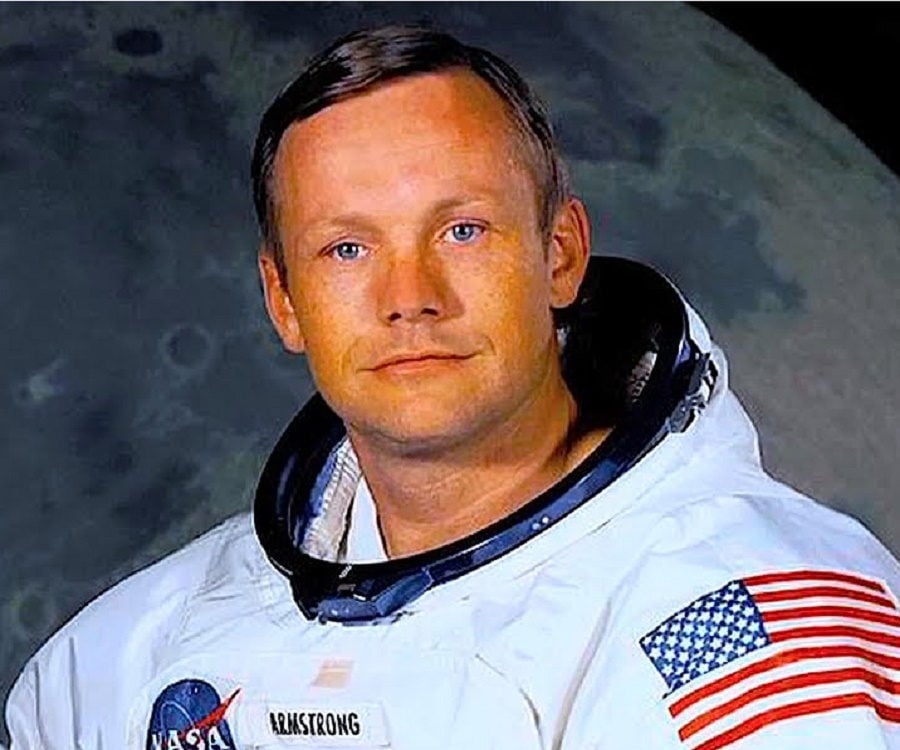 write a biography of neil armstrong