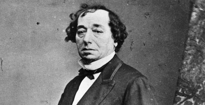 Benjamin disraeli and queen victoria image