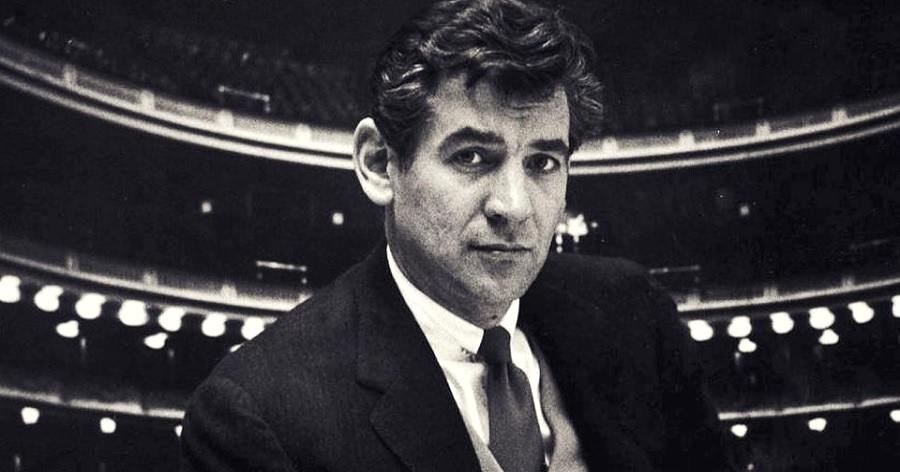 4 Historic Photo Print Composer Leonard Bernstein - 1973 