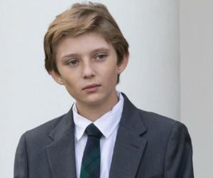 trump barron donald credit who son bio